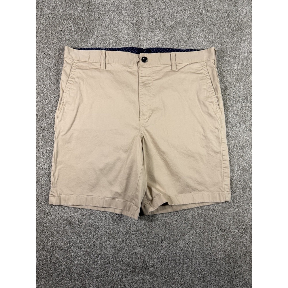 ⁠Shorts Daniel Hechter Paris Hombre Talla 38 Caqui Beis Chino Bermudas Casual⁠
